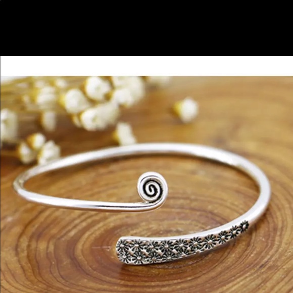 925 sterling silver cuff bracelet - Picture 2 of 2